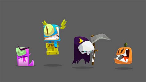 Spooky Characters on Behance | Character, Game character, Character design