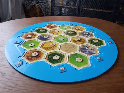 Settler Hexagon Board Game Frame - Etsy Canada