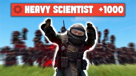 Loot from 1,000 Heavy Scientist in Rust - YouTube