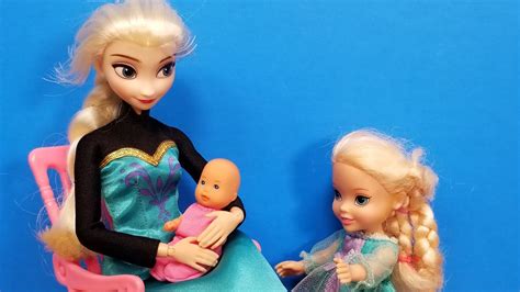 Baby at home ! Elsa & Anna toddlers – someone is jealous – sleeping ...