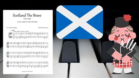 Scotland The Brave | Piano Sheet Music & Tutorials | 3 Levels ...