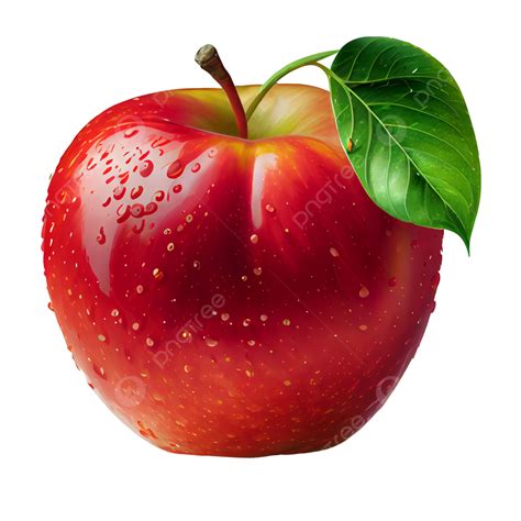 Fresh Red Apple, Red Apple, Apple, Fruit PNG Transparent Clipart Image ...