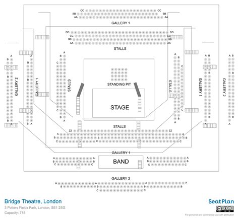 Bridge Theatre London Seating Plan & Seat View Photos | SeatPlan