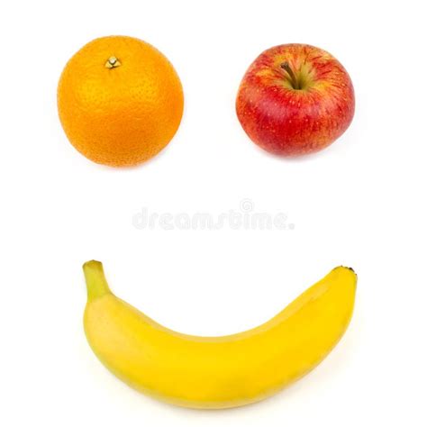 Fruit Smiley Face stock image. Image of banana, healthy - 31605583