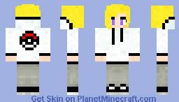 Pokemon Trainer (Girl version) Minecraft Skin