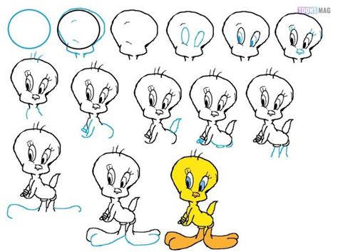 How to Draw Cartoons Step by Step | Easy cartoon characters, Easy ...