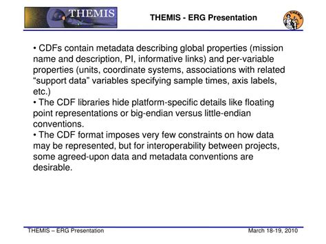 PPT - TDAS Usage of the CDF File Format PowerPoint Presentation, free ...