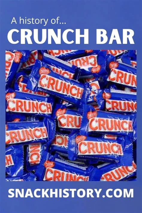 Crunch Bar (History, FAQ, Pictures & Commercials) - Snack History