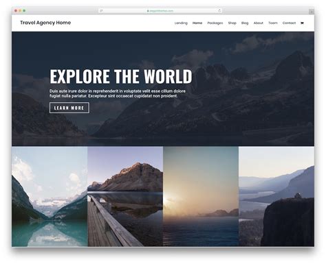 22 Top Creative HTML5 Travel Website Templates 2020 - Colorlib