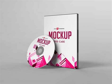 Free DVD Case Mockup