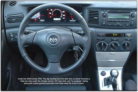 In The End Blogs: Toyota Corolla 2003 Interior