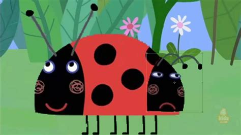 Ben And Holly's Little Kingdom Gaston The Ladybird With Two Heads - YouTube