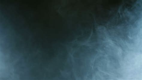 Blue Smoke On Black Background Cigarette Stock Footage SBV-306546344 ...