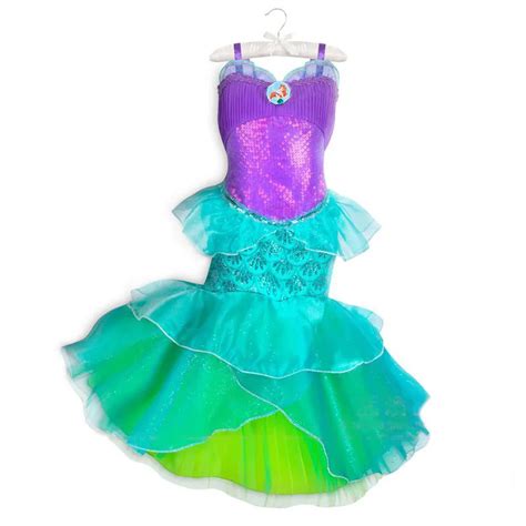 Child Costumes Girls Princess Dresses Ariel Cosplay Costume Little ...