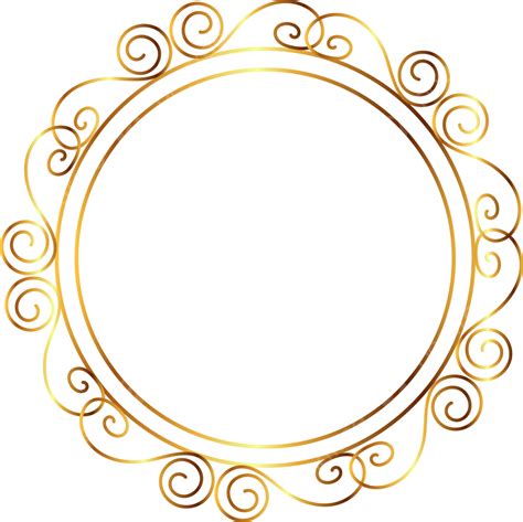 Circle Gold Frame, Circle Drawing, Frame Drawing, Circle Sketch PNG and ...