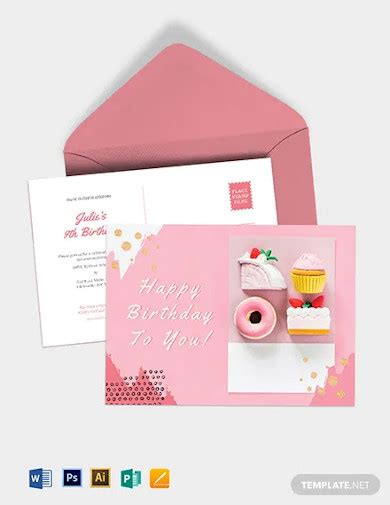 26+ Birthday Postcard Templates - PSD, Vector EPS