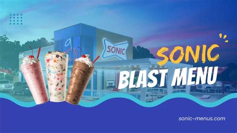 Sonic Blast Menu 2024 With Prices, Pictures & Calories