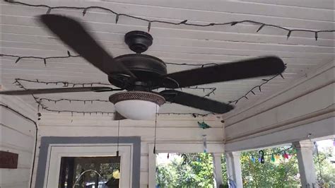 52" Harbor Breeze Calera Ceiling Fan. - YouTube