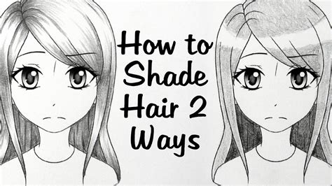 Anime Drawing How To Shade Hair - Kumpulan Soal Anime Hair Shading ...