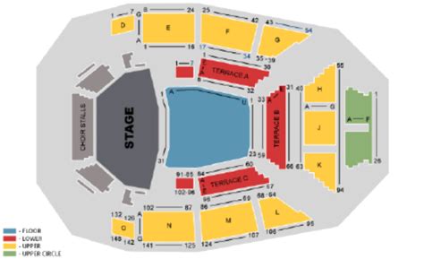 Royal Concert Hall Seating Plan