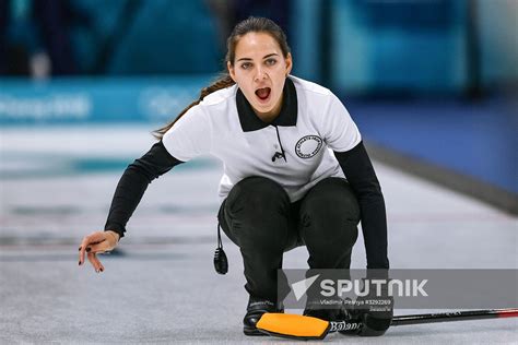 2018 Winter Olympics. Curling. Mixed doubles. Republic of Korea vs. OAR ...