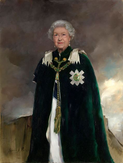 The Queen of England Strikes a Regal Pose in New Portrait | Queen ...