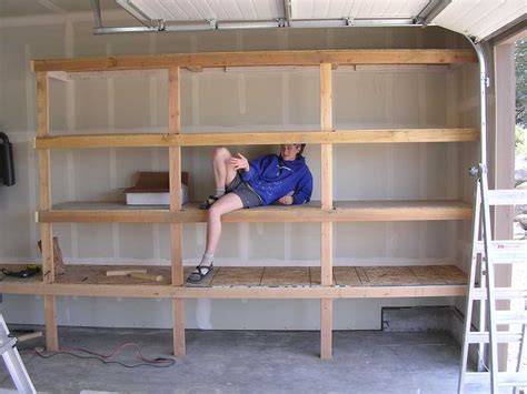 Diy Garage Shelves For Your Inspiration - Just Craft & DIY Projects