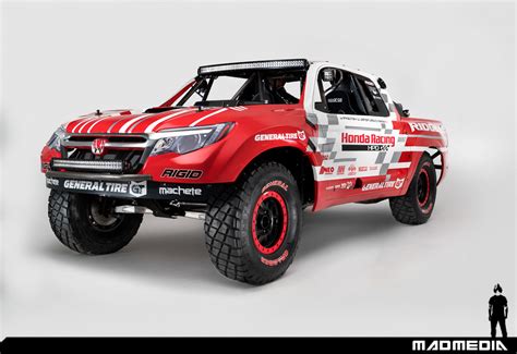 Honda Off-Road Reveals Unlimited Ridgeline Off-Road Race Vehicle | MadMedia