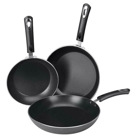 Nonstick Frying Pan Set - 3 Piece Induction Bottom 8", 9.5", 11" Utopia ...