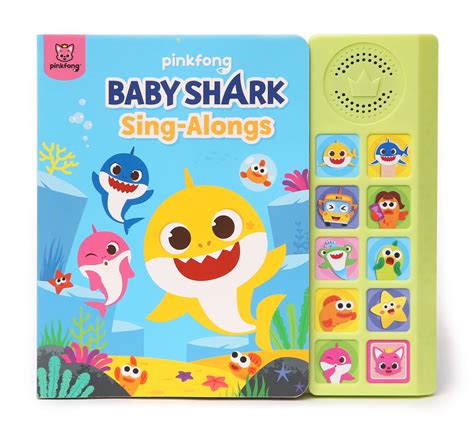 Buy Baby Shark Sing-Alongs 10 Button Sound Book | Baby Shark Toys, Baby ...