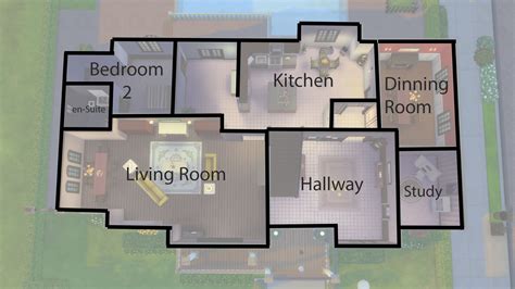 Mod The Sims - 4 Windsor Grove - 4 Bedroom Family Home