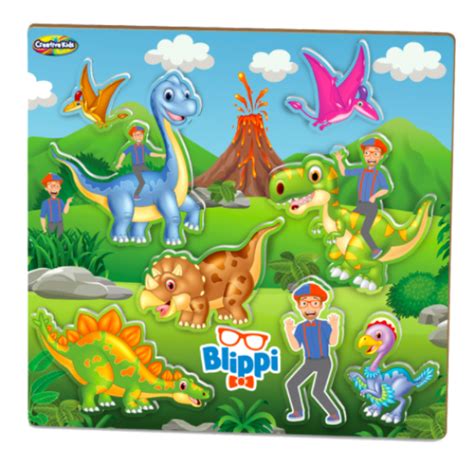 Blippi Dinosaur Puzzle