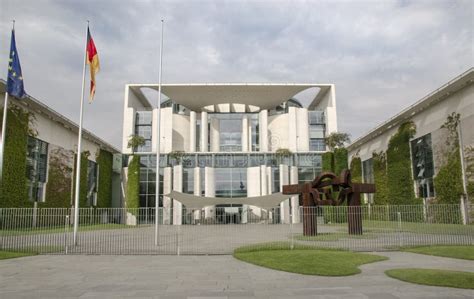 The Federal Chancellery is a Building in the Berlin Editorial Stock ...