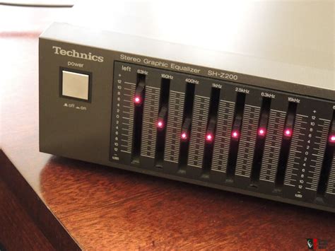 Vintage Technics SH-Z200 Audio Graphic Equalizer Photo #1711003 ...