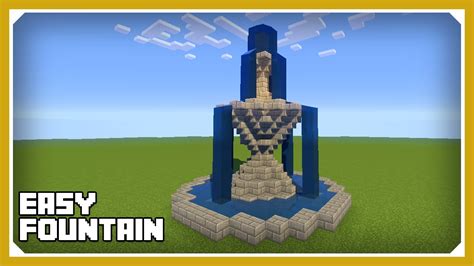 How To Build A Small Water Fountain In Minecraft - Fuegoder Revolucion