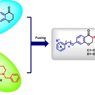 (A) FDA-approved AChE inhibitors for the treatment of AD; (B) structure ...