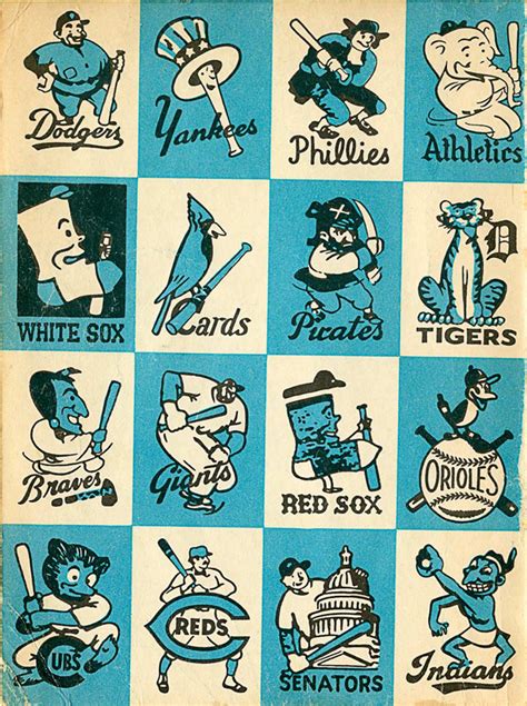 Team Mascots circa 1956 : r/baseball