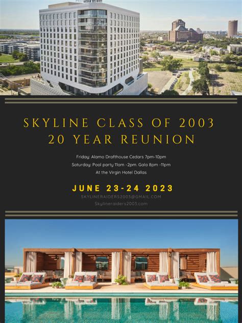 Skyline High School Class of 2003 20 Year Reunion