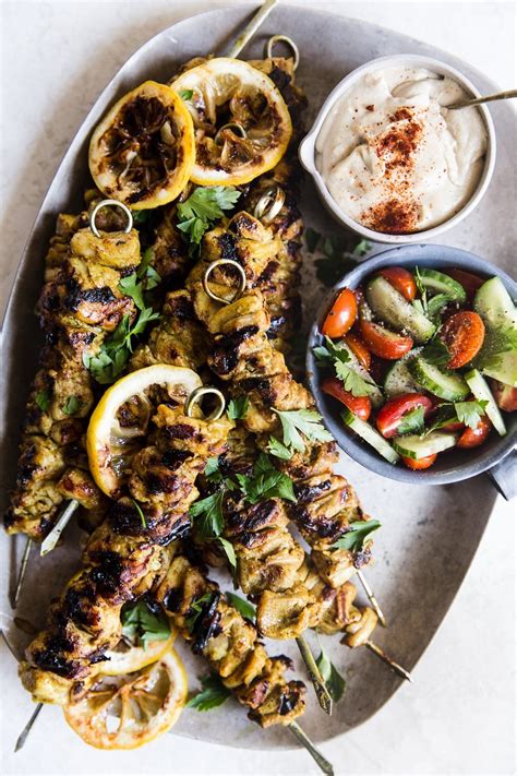 Grilled Chicken Shawarma Kebab | The Modern Proper | Recipe | Chicken ...