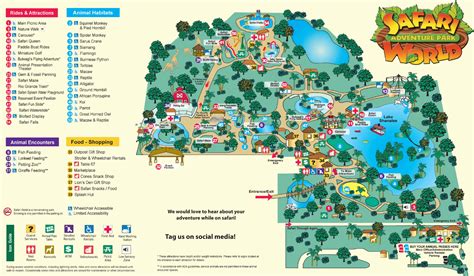 Lion Country Safari Map and Brochure (2021 - 2023) | ThemeParkBrochures.net