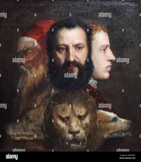 An Allegory of Prudence by Italian Renaissance painter Titian at the ...