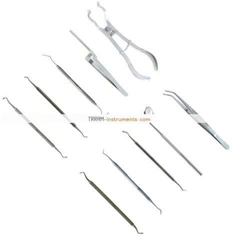 Composite Kit of 11 Dental Instruments