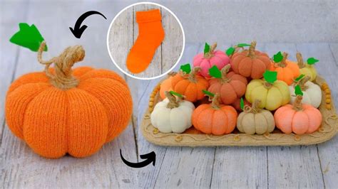 20-Minute DIY Realistic Sock Pumpkin Sewing Tutorial