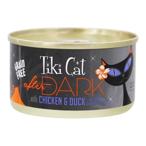 2.8 oz After Dark Grain Free Chicken & Duck Canned Cat Food | Theisen's ...