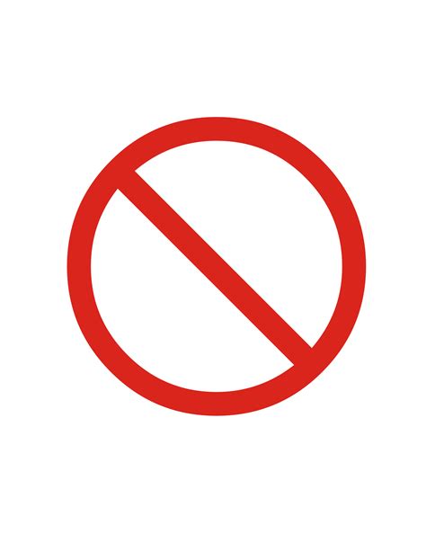 Prohibited sign clipart & Prohibited sign Clip Art Images - HDClipartAll