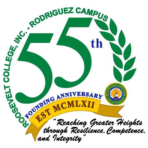 The official logo of Roosevelt... - FEU Roosevelt Rodriguez