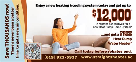 HVAC Rebates | Straight Shooter Heating & Cooling in San Diego