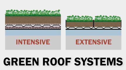 Green Roof Systems: Intensive, Semi-Intensive, and Extensive - Archtoolbox