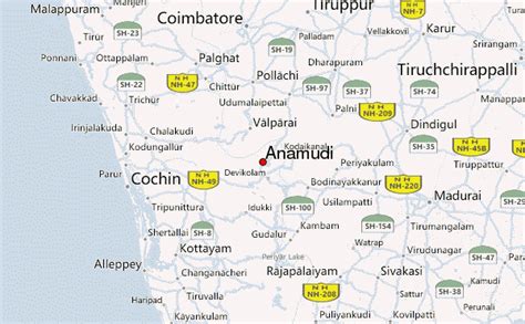 Anamudi Mountain Information