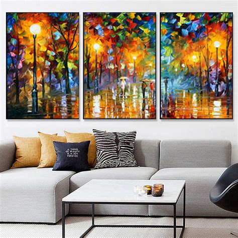 3 piece canvas art abstract paintings acrylic wall decor cheap Modern ...